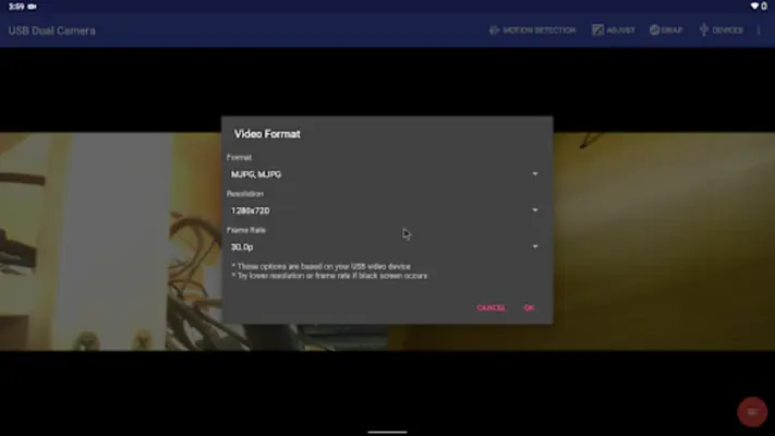 USB Dual Camera android App screenshot 2